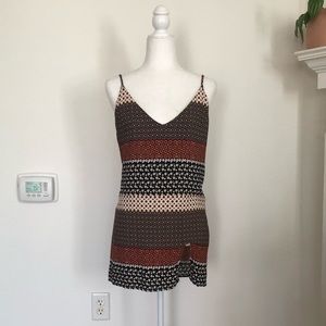 Patterned Slip Dress